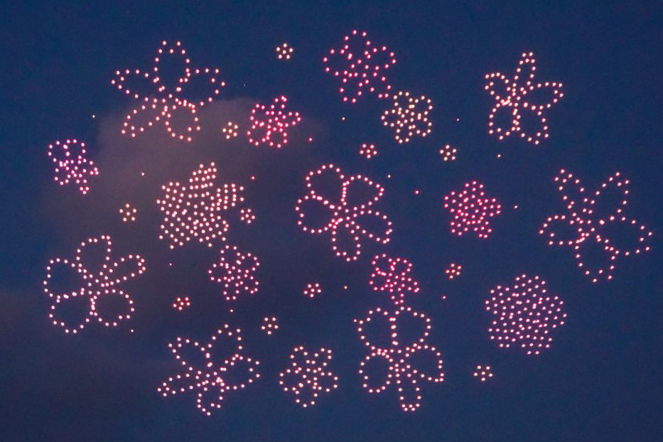 キットカットドローンショー