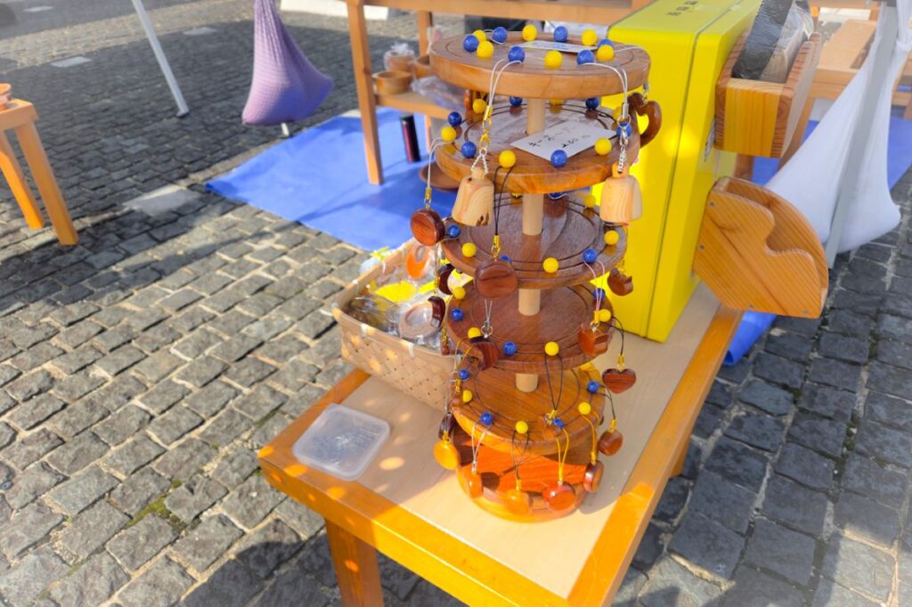 うめてらすネットワークハートマルシェの様子