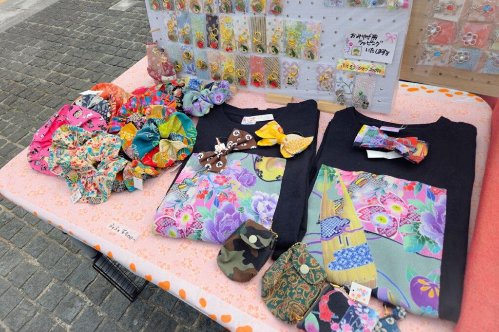 うめてらすネットワークハートマルシェの様子