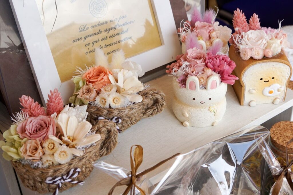 春のミニマルシェの出店