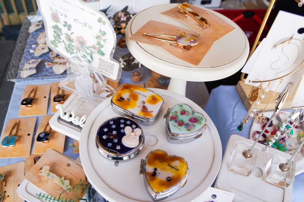 春のミニマルシェの出店