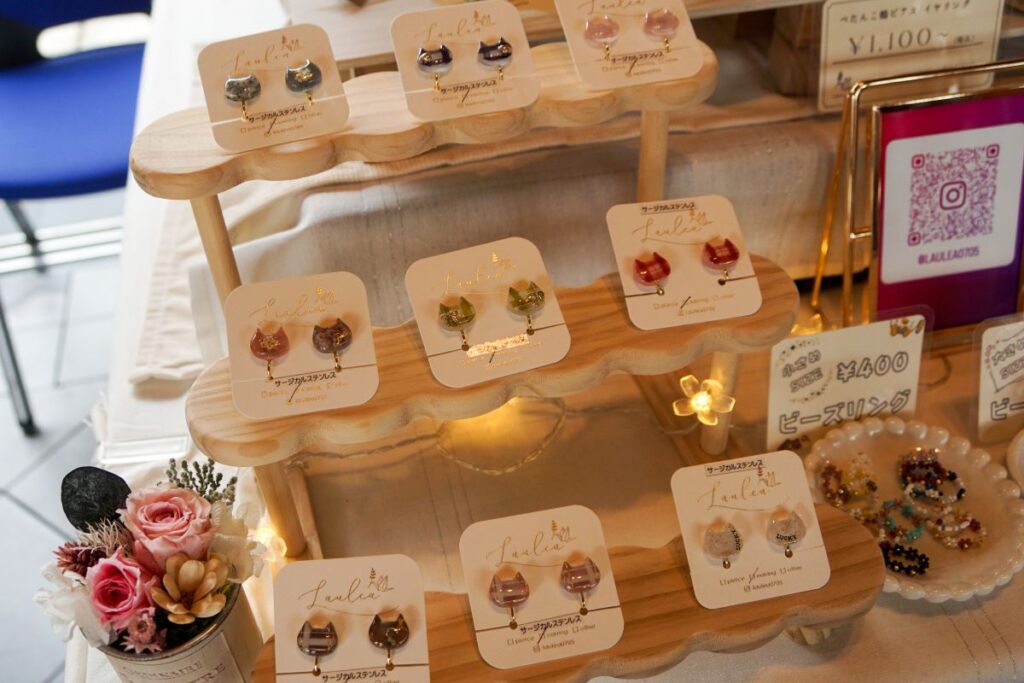 春のミニマルシェの出店