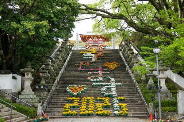 大石段花回廊