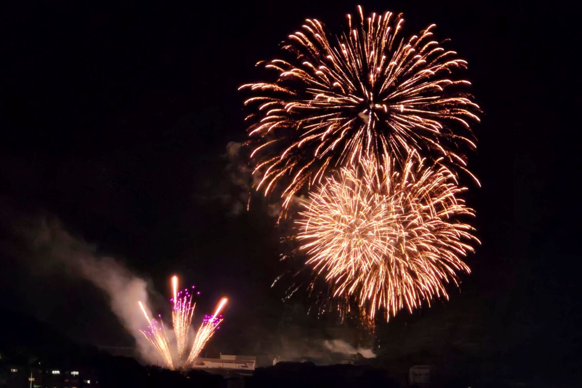 防府天満宮御誕辰祭大花火大会